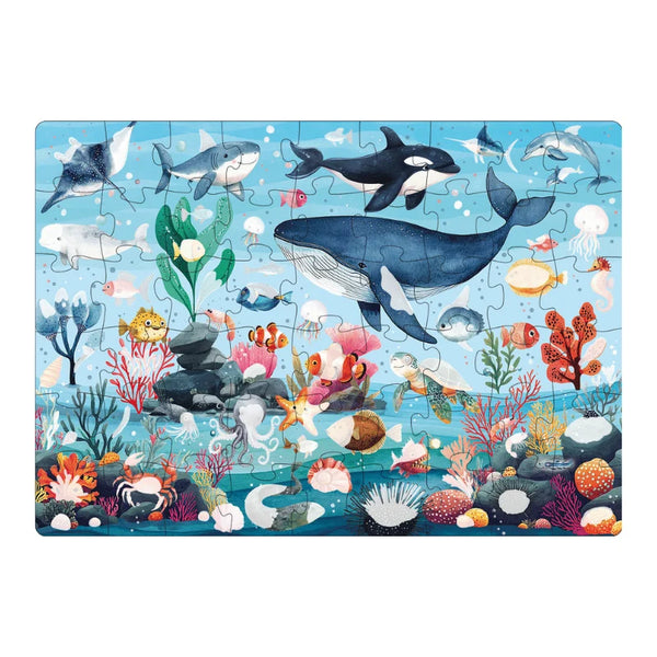 Magic Water Puzzle & Book Set - The Sea - Sassi