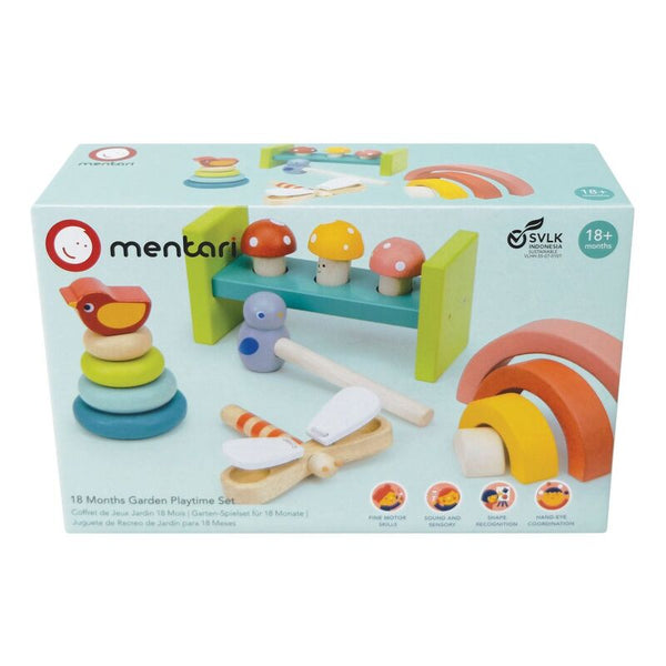 18 Months Garden Playtime Set - Mentari