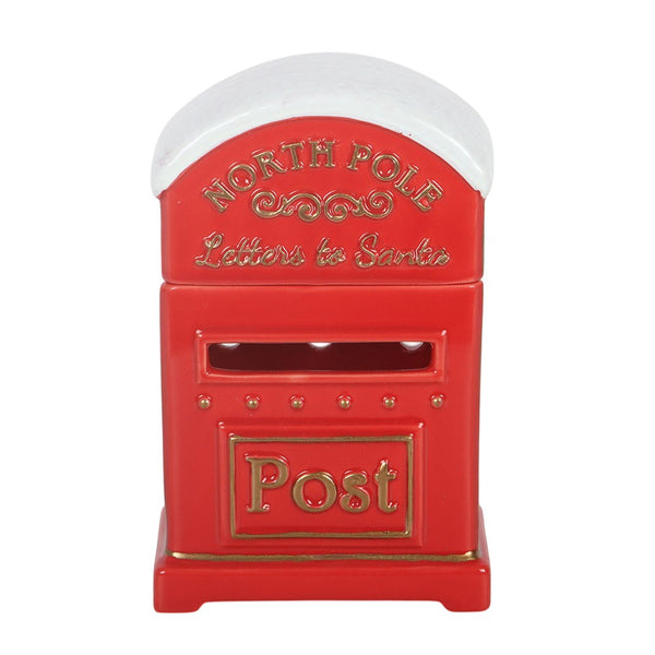 Letters To Santa Christmas Post Box Oil Burner - Wonder Imports