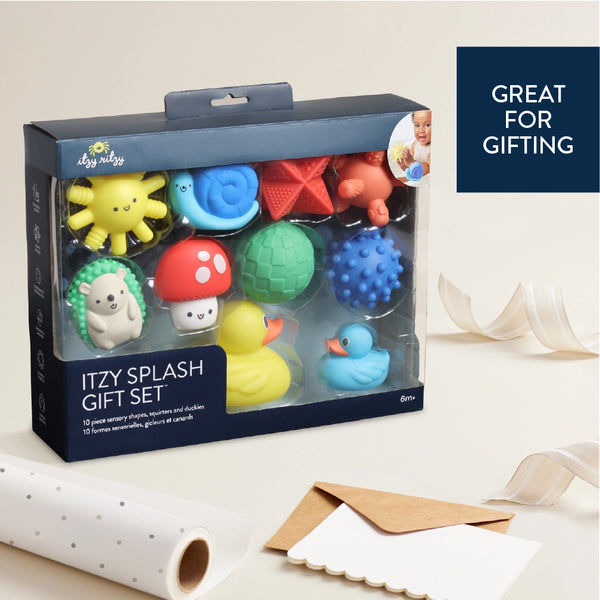 Itzy Splash Gift Set™ Soft Bath + Water Toys - Itzy Ritzy