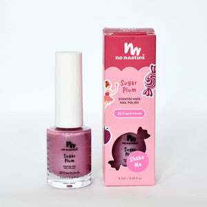 Sugar Plum Water Based Scented Scratch Off Kids Nail Polish - No Nasties