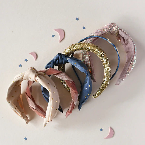 Gold Sequin Padded Headband - Rockahula Kids