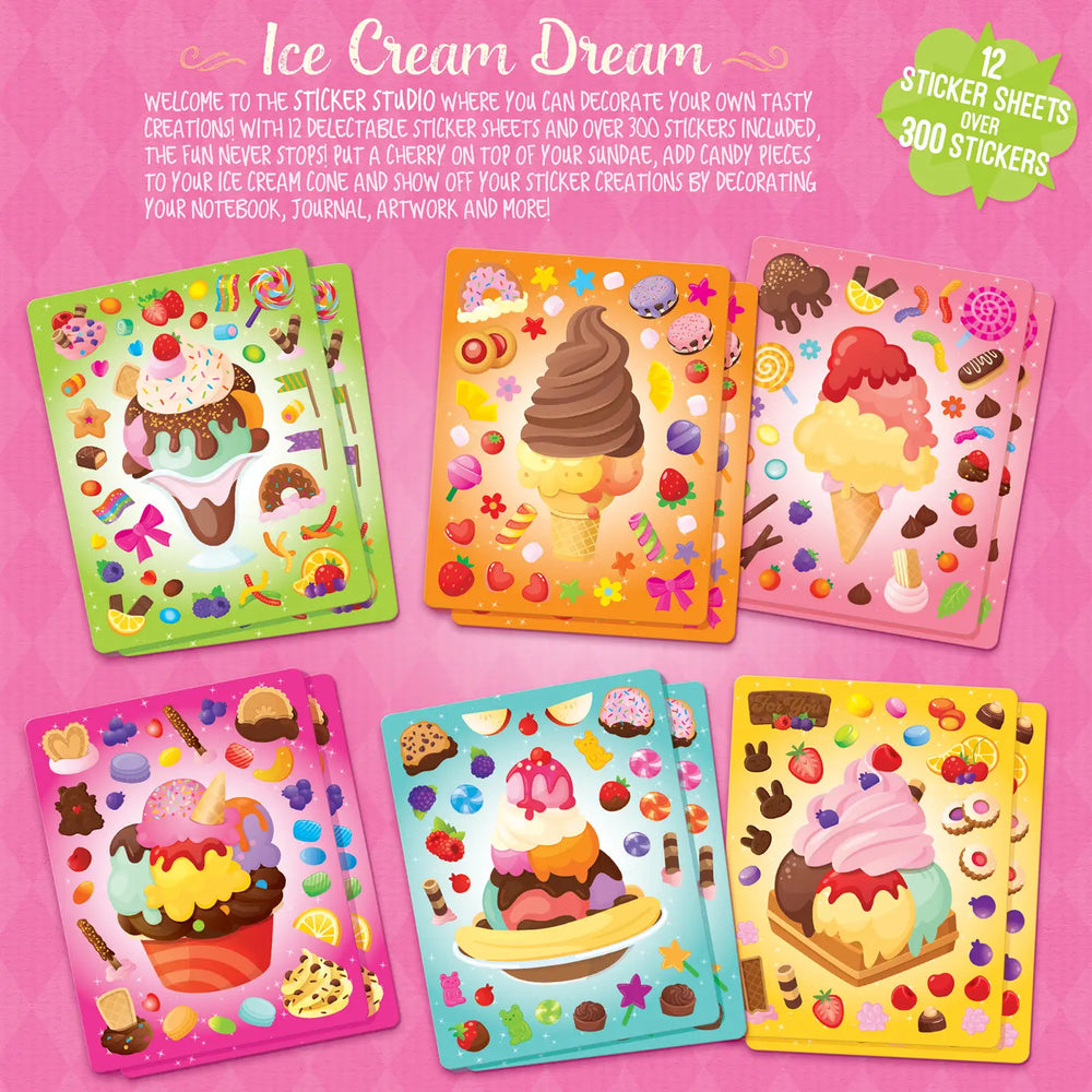 Sticker Studio | Decorate Your Own Ice Cream Dream - Girl Nation