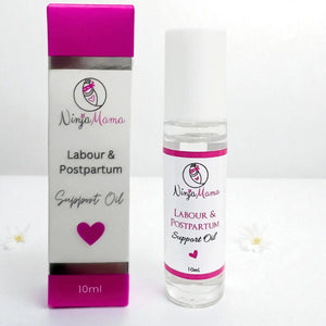 Labour and Postpartum Support Oil Roller 10ml - Ninja Mama