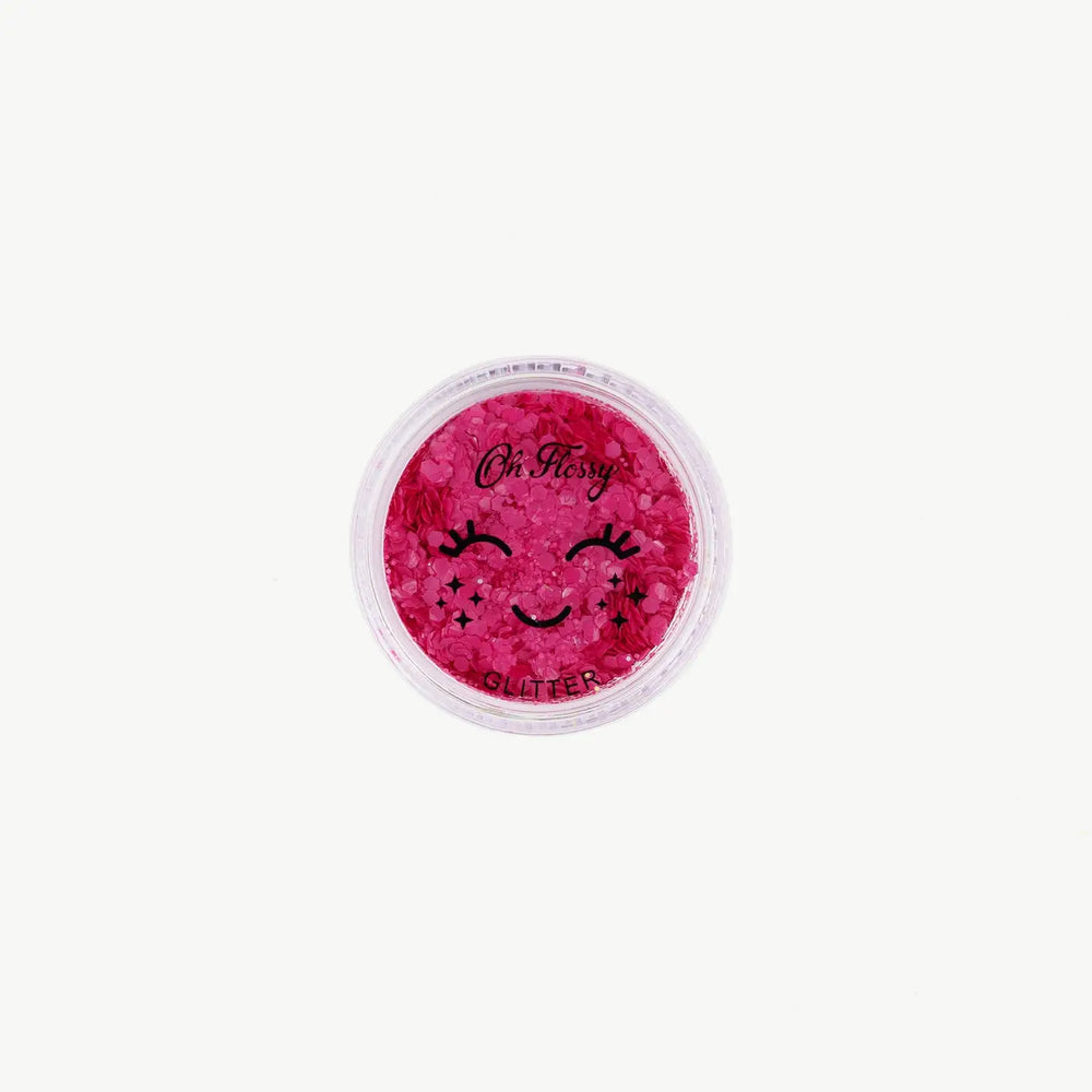 Biodegradable Glitter - Opaque Pink - Oh Flossy