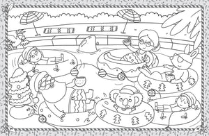 Aussie Christmas - Mega Colouring Book