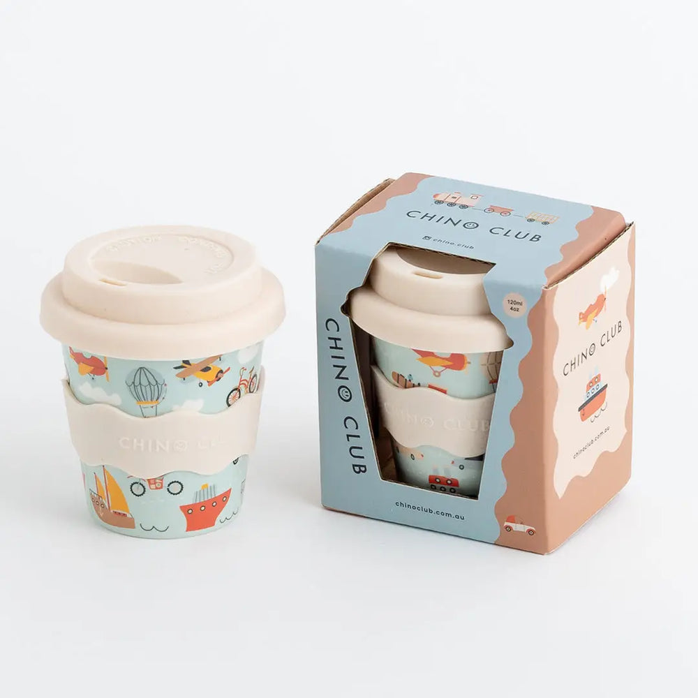 Vehicles Babychino Cup 4oz - Chino Club