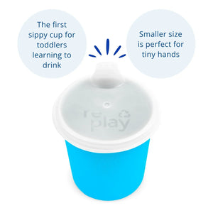 Tiny Tumbler With Lid - Aqua - Replay