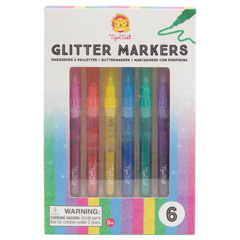 Glitter Markers - Tiger Tribe