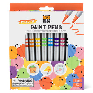Dual-Tip Paint Pens - Tiger Tribe