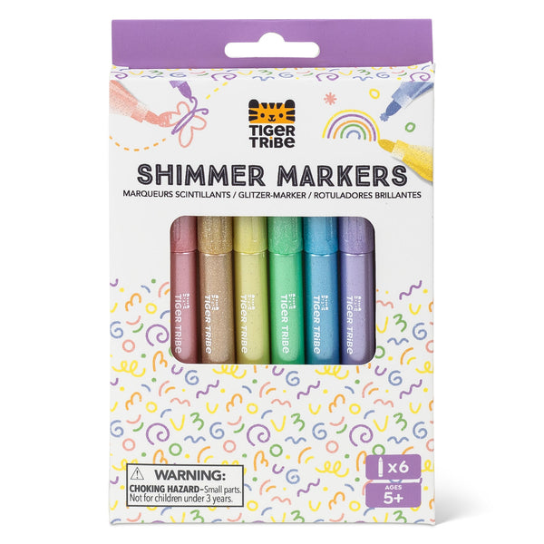 Shimmer Markers - Tiger Tribe