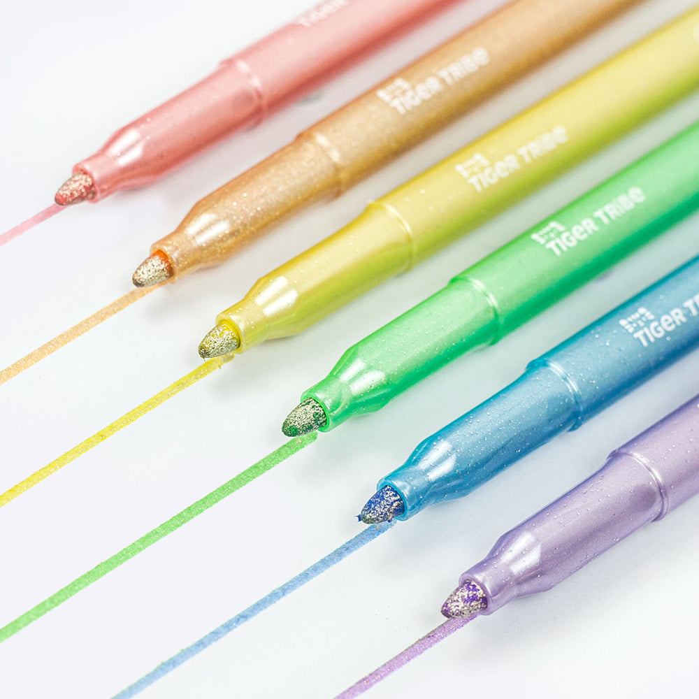 Shimmer Markers - Tiger Tribe