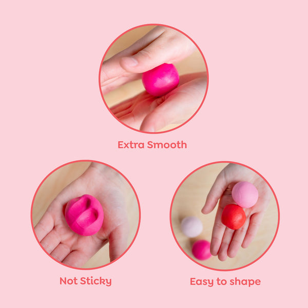 Super Clay - Sunset (Pink + Red) - Tiger Tribe