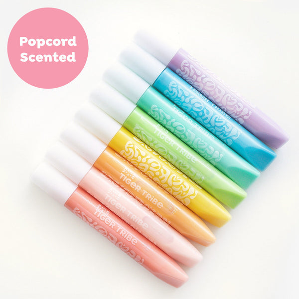 Puffy Popcorn Pens - Tiger Tribe