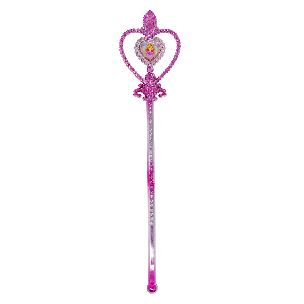 Disney Princess Rapunzel Heart Gemstone & Glitter Wand - Pink Poppy
