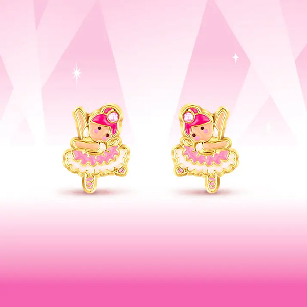 Tiny Dancer Cutie Stud Earrings - Girl Nation