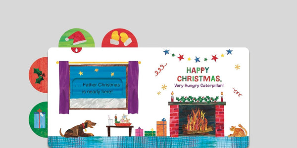 The Very Hungry Caterpillar’s Jolly Christmas - Board Book
