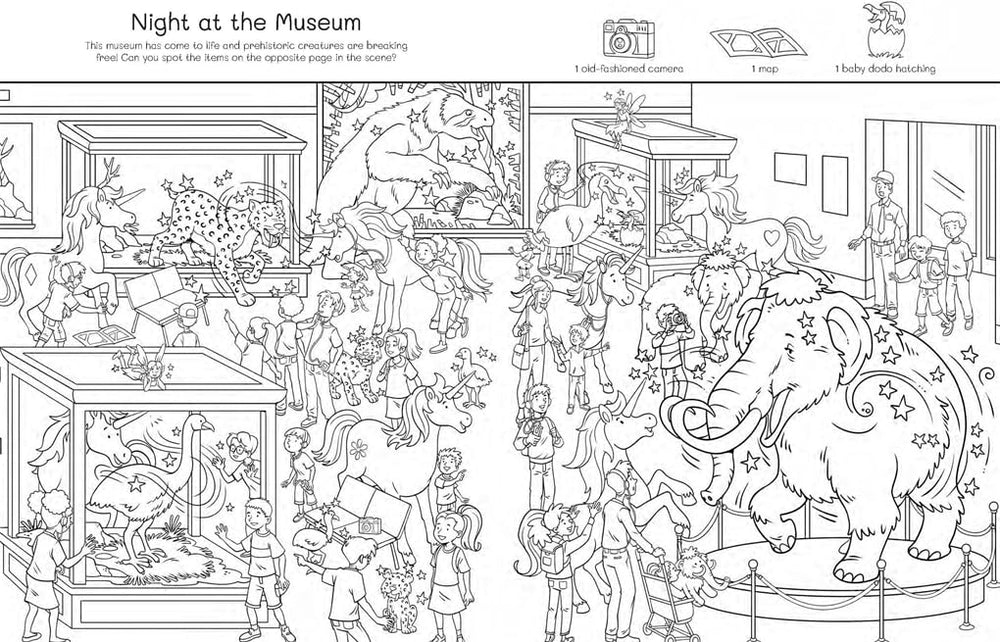 Where’s the Unicorn? Colour and Search Book