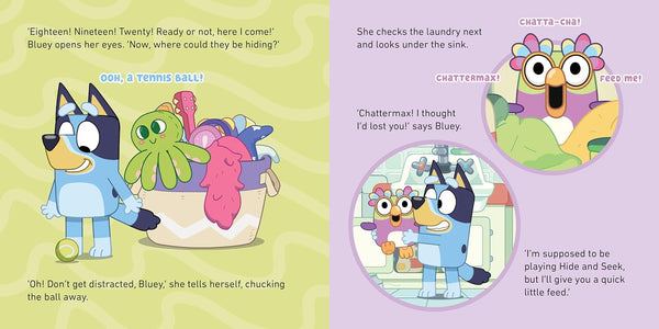 Bluey: Hide and Seek Board book - Hardie Grant
