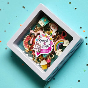 Jewellery Making Charm Bracelet Diy Kit with Alloy Enamel Charms - Sweet as Sugar Jewellery