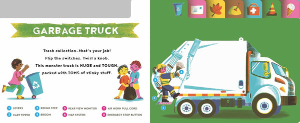 Touch a Truck Day: A Lift-the-Flap Book - Kids Book