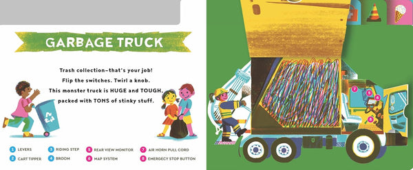Touch a Truck Day: A Lift-the-Flap Book - Kids Book
