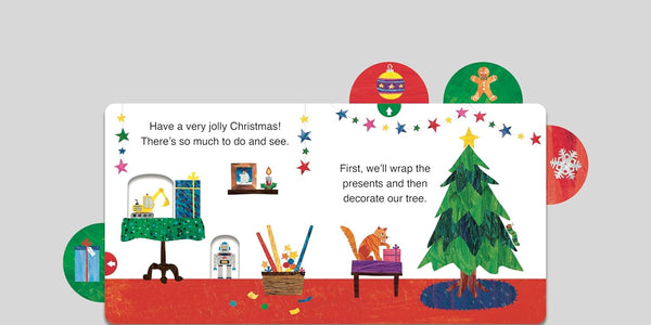 The Very Hungry Caterpillar’s Jolly Christmas - Board Book
