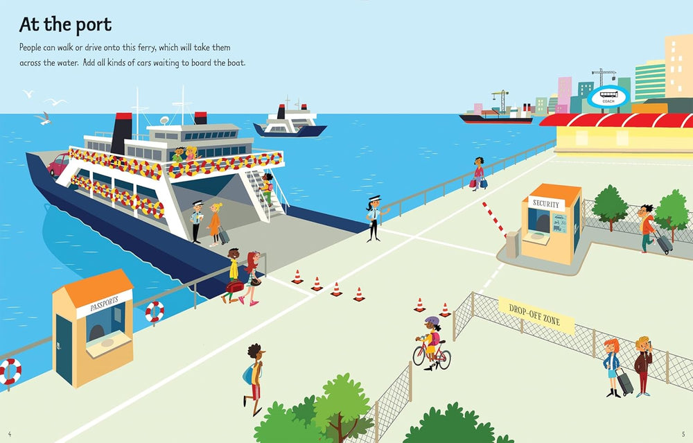 First Sticker Book - Travel