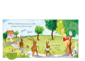 Five Little Easter Bunnies: A Lift-the-Flap Adventure - Kids Book