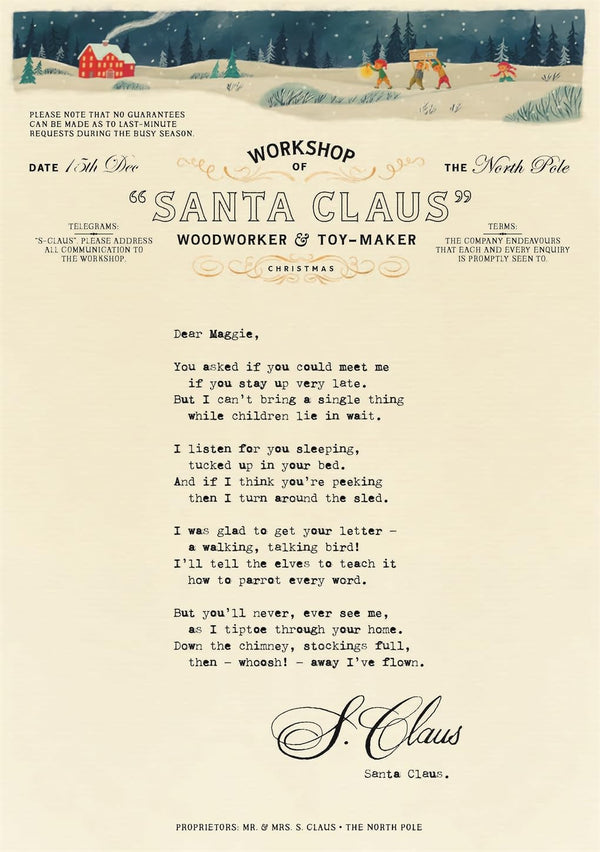 Letters from the North Pole - Christmas Book