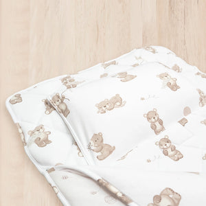Organic Nap Mat - Cuddly Bear - Living Textiles