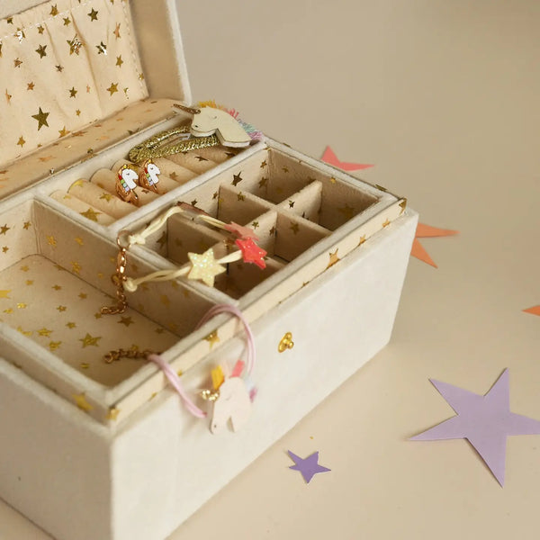 Rainbow Unicorn Large Jewellery Box - Rockahula Kids