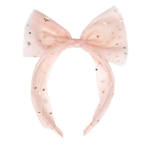 Shimmer Tulle Bow Headband  - Rockahula Kids