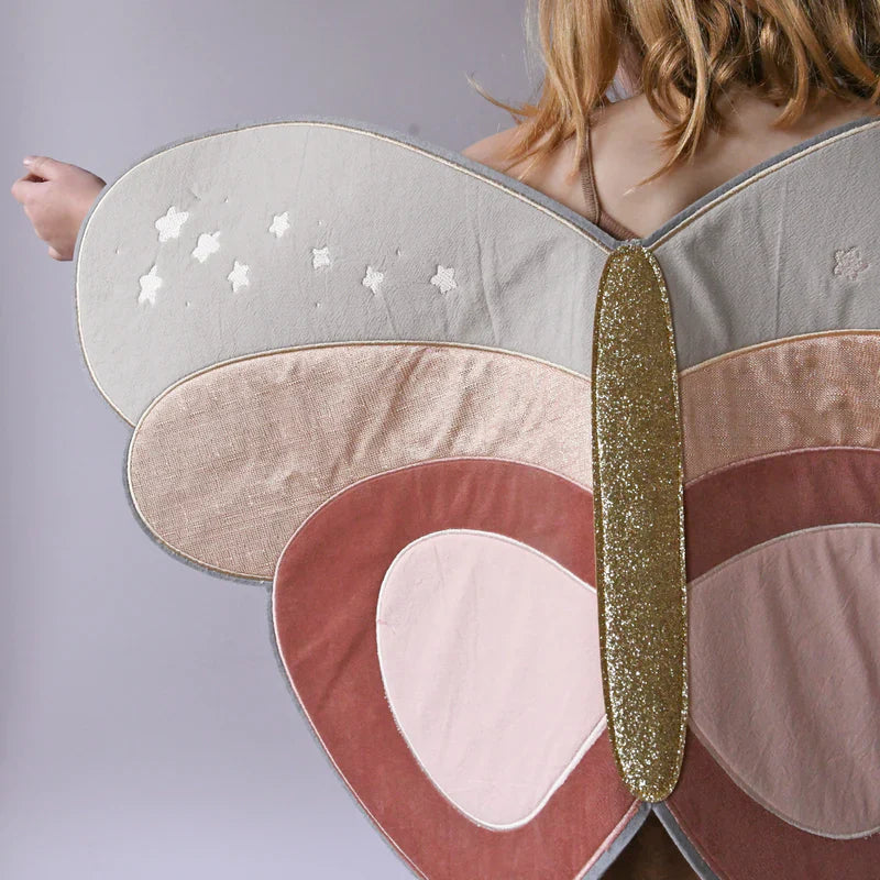 Patchwork Butterfly Velvet Wings - Rockahula Kids