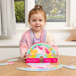 *Mini Puzzle 12pc - Sweet Unicorn - Crocodile Creek