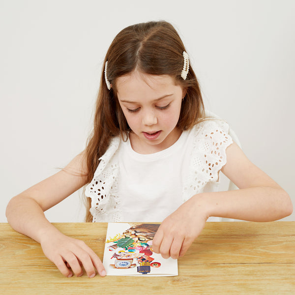 Collage Art Set - Tiger Tribe - DISCOUNTED