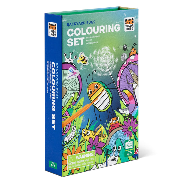 Colouring Set - Backyard Bugs - Tiger Tribe