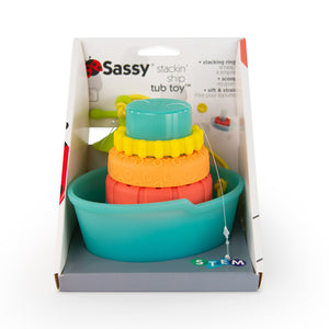 Stackin' Ship Tub Toy - Sassy Baby