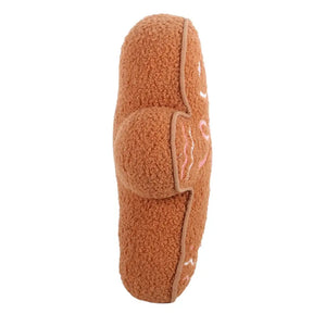 Gingerbread Sugarplum Boucle Cushion - Wonder Imports