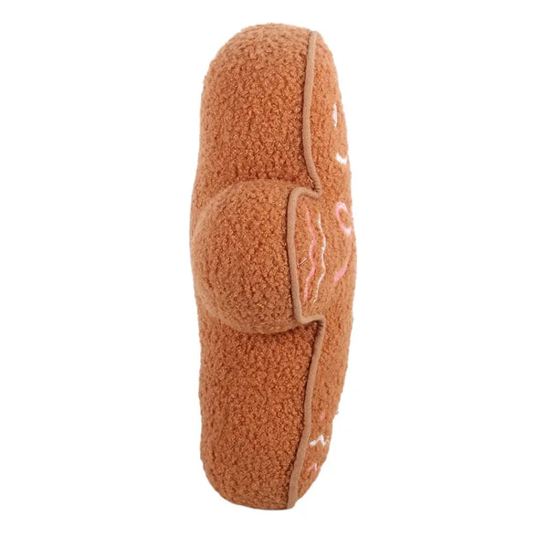 Gingerbread Sugarplum Boucle Cushion - Wonder Imports