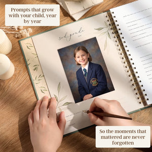 Evergreen - School Memory Book (Blush) - Peachly