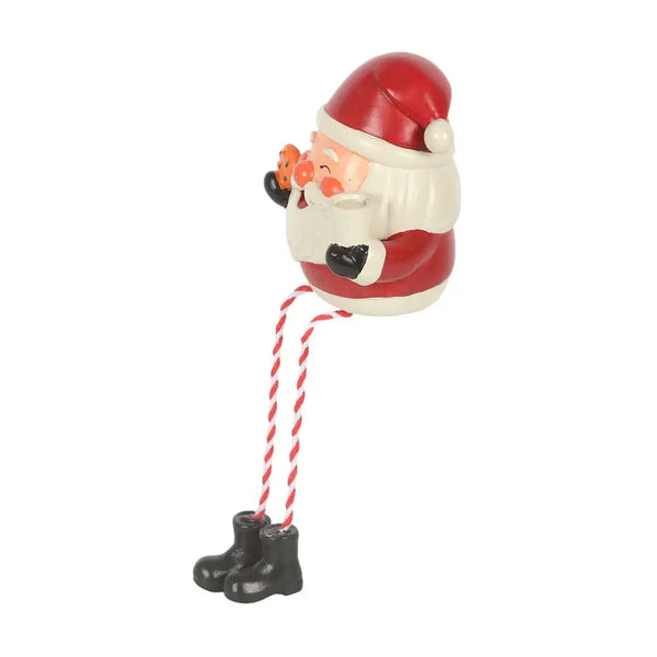 Jolly Santa Christmas Shelf Sitter Ornament - Wonder Imports