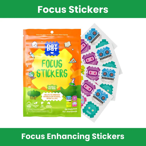 Focuspatch - Focus, Energy and Clarity Stickers - The Natural Patch Co DISCOUNTED