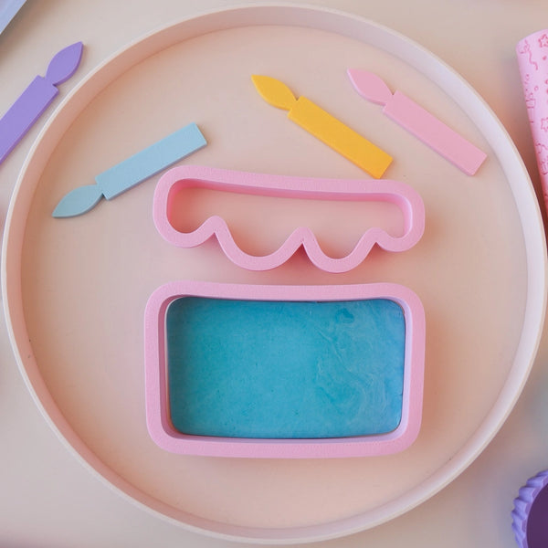 Build-A-Birthday Cake Cutter Set - Play Sense