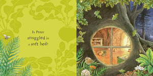 Peter Rabbit: Peter's Bedtime: A Lift-the-Flap Book - Kids Book