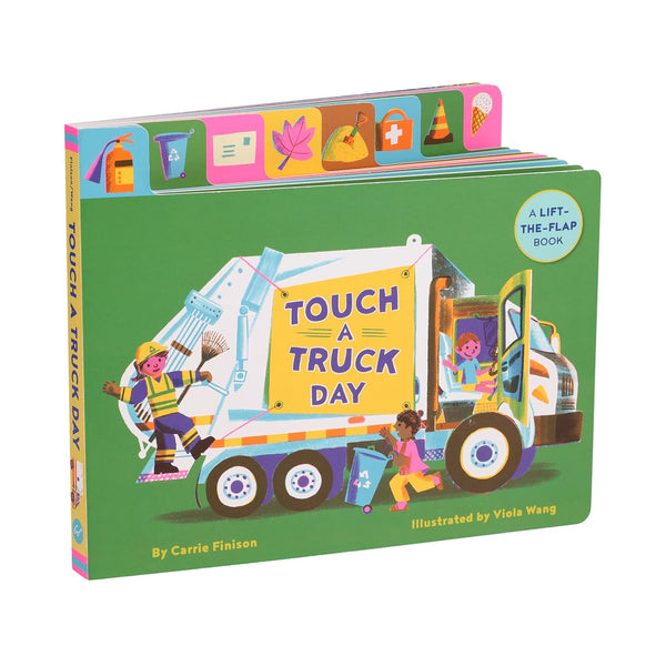 Touch a Truck Day: A Lift-the-Flap Book - Kids Book