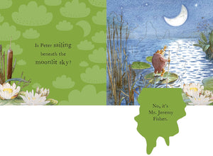 Peter Rabbit: Peter's Bedtime: A Lift-the-Flap Book - Kids Book