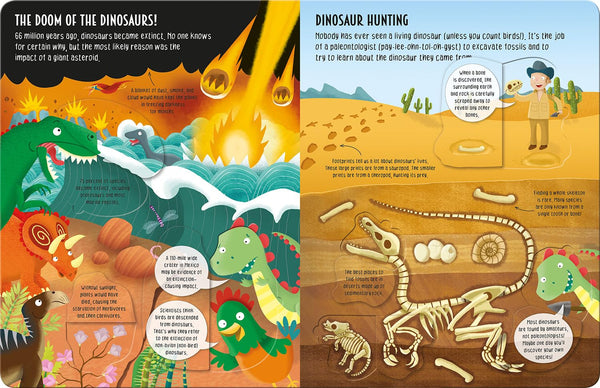 Dangerous Dinosaurs - Interactive History Book for Kids - Kids Book