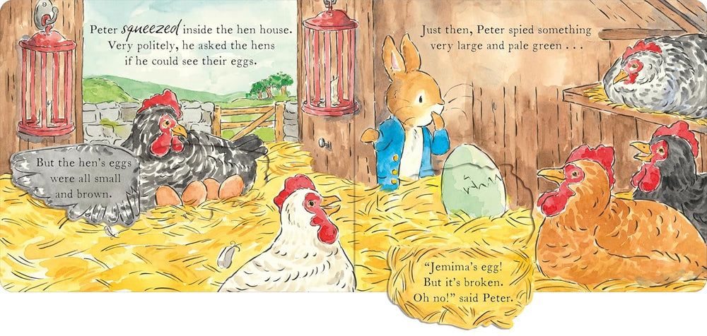 Jemima Puddle-Duck's Farmyard Muddle - Peter Rabbit Book