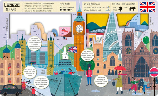 Cities of the World- Board Book